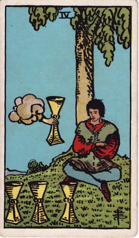 Four of Cups — 4 Cốc