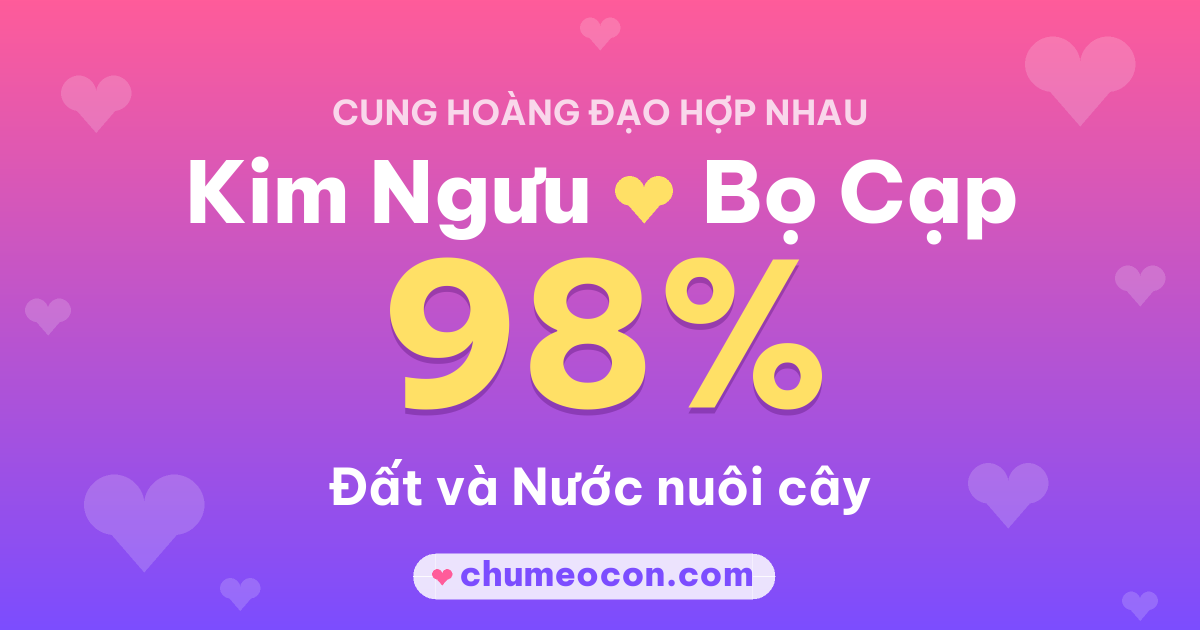 Ảnh kết quả: Kim Ngưu và Bọ Cạp có hợp nhau không? 98%