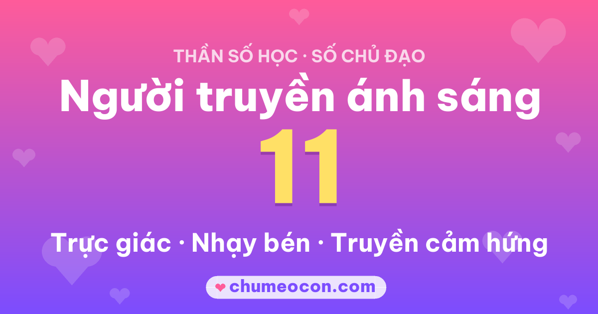 Ảnh kết quả: Số chủ đạo 11: Người truyền ánh sáng